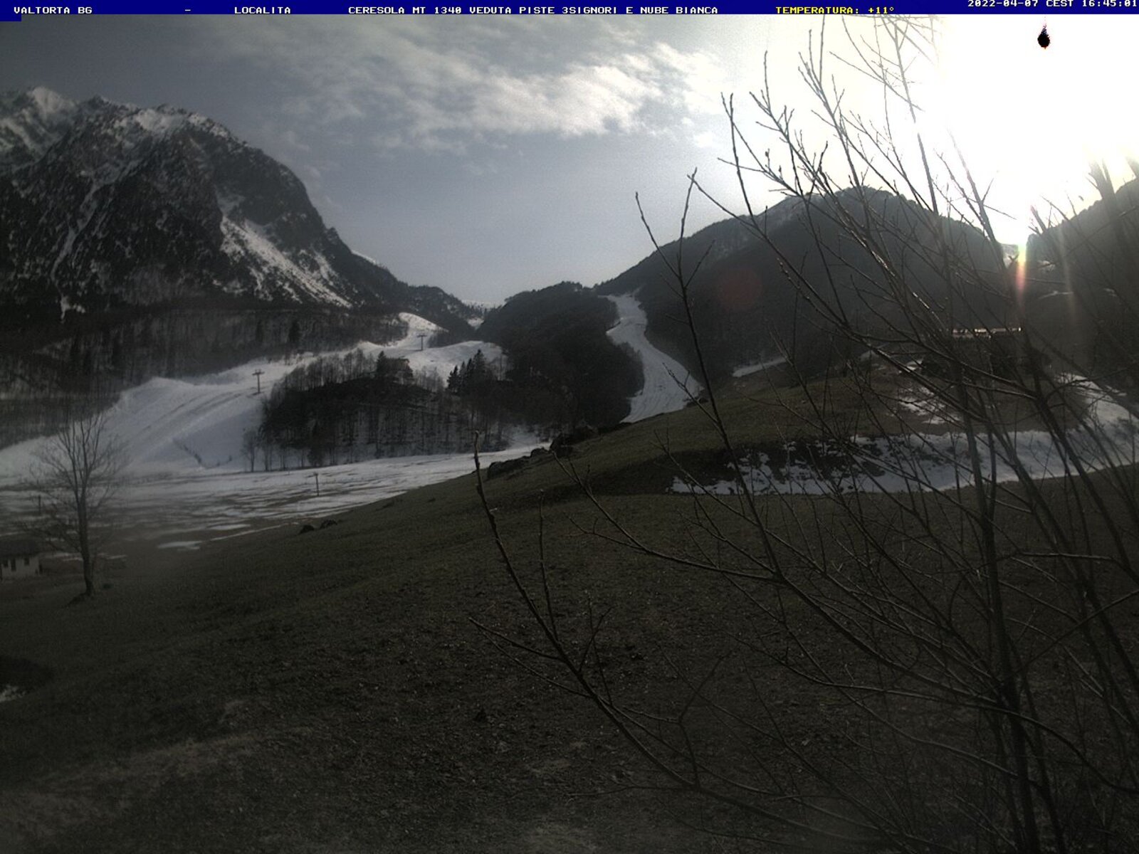 immagine della webcam nei dintorni di Piani di Bobbio: webcam Valtorta
